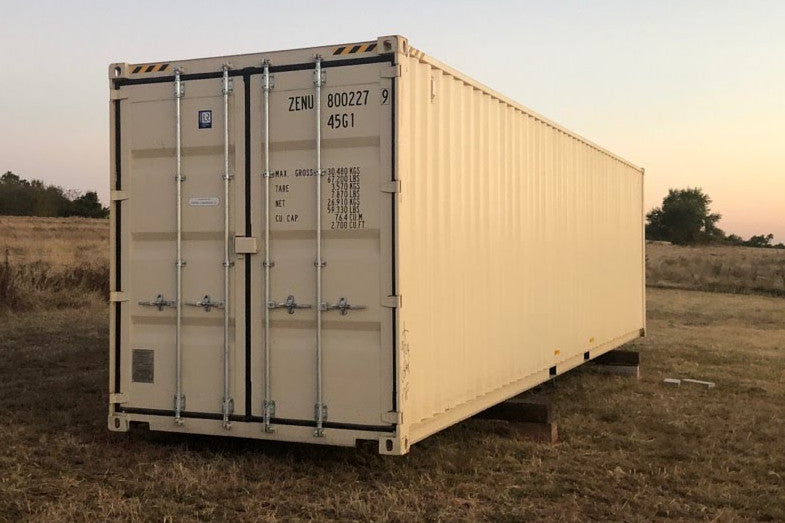 40ft High Cube One-Trip Shipping Container