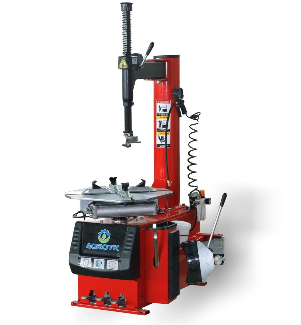 AGT TC24 rim clamp tire changer, full view