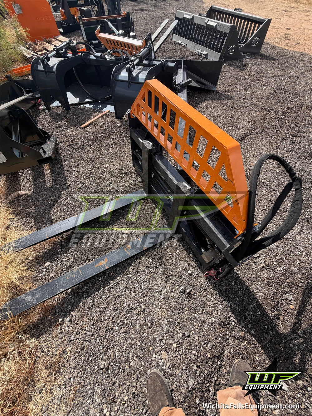 2026 LandHonor HPF-11-3000G Hydraulic Pallet Forks and Frame - 48 in., 3,000 lb