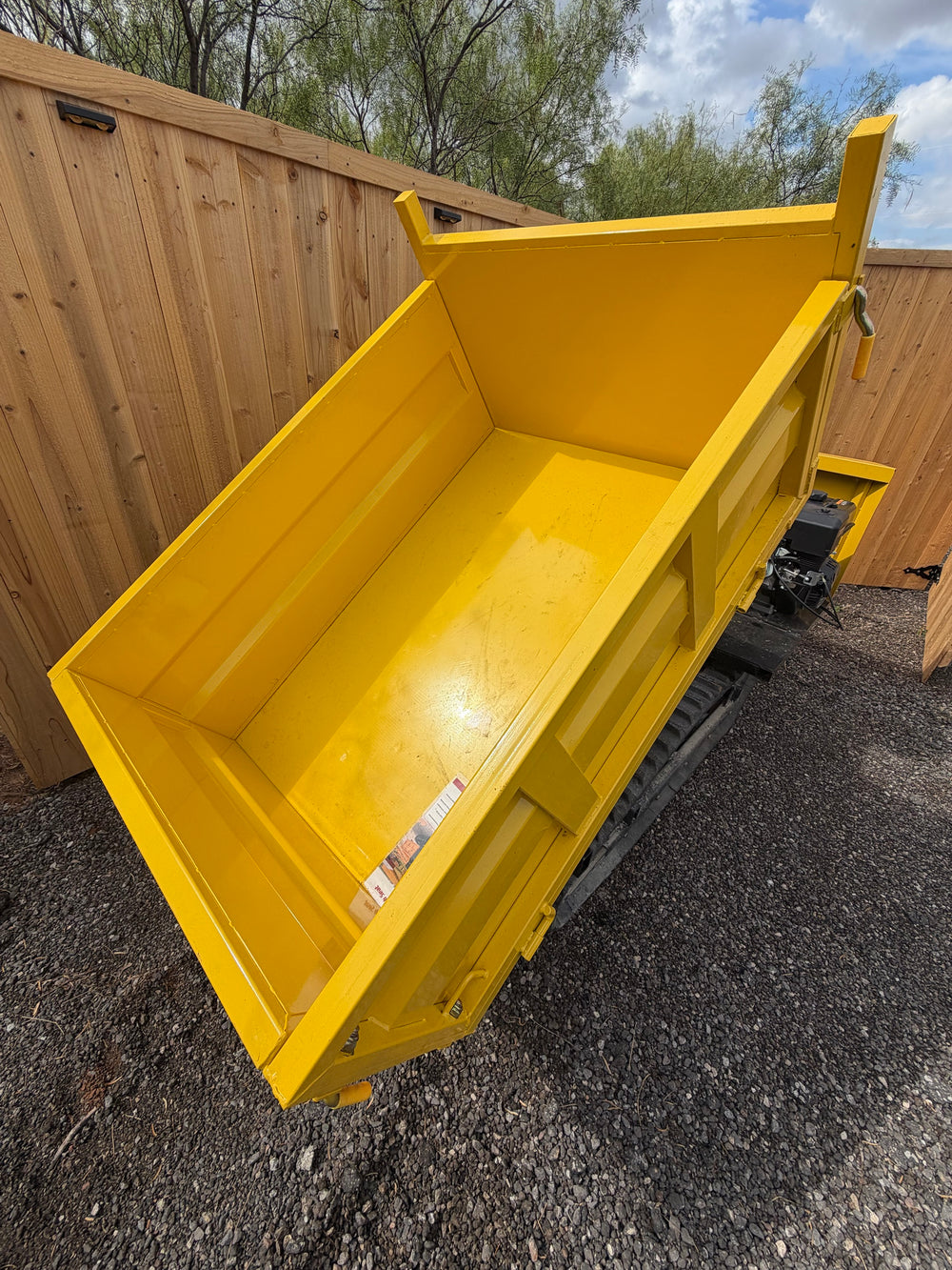 SDLaunch mini dumper steel dump bed