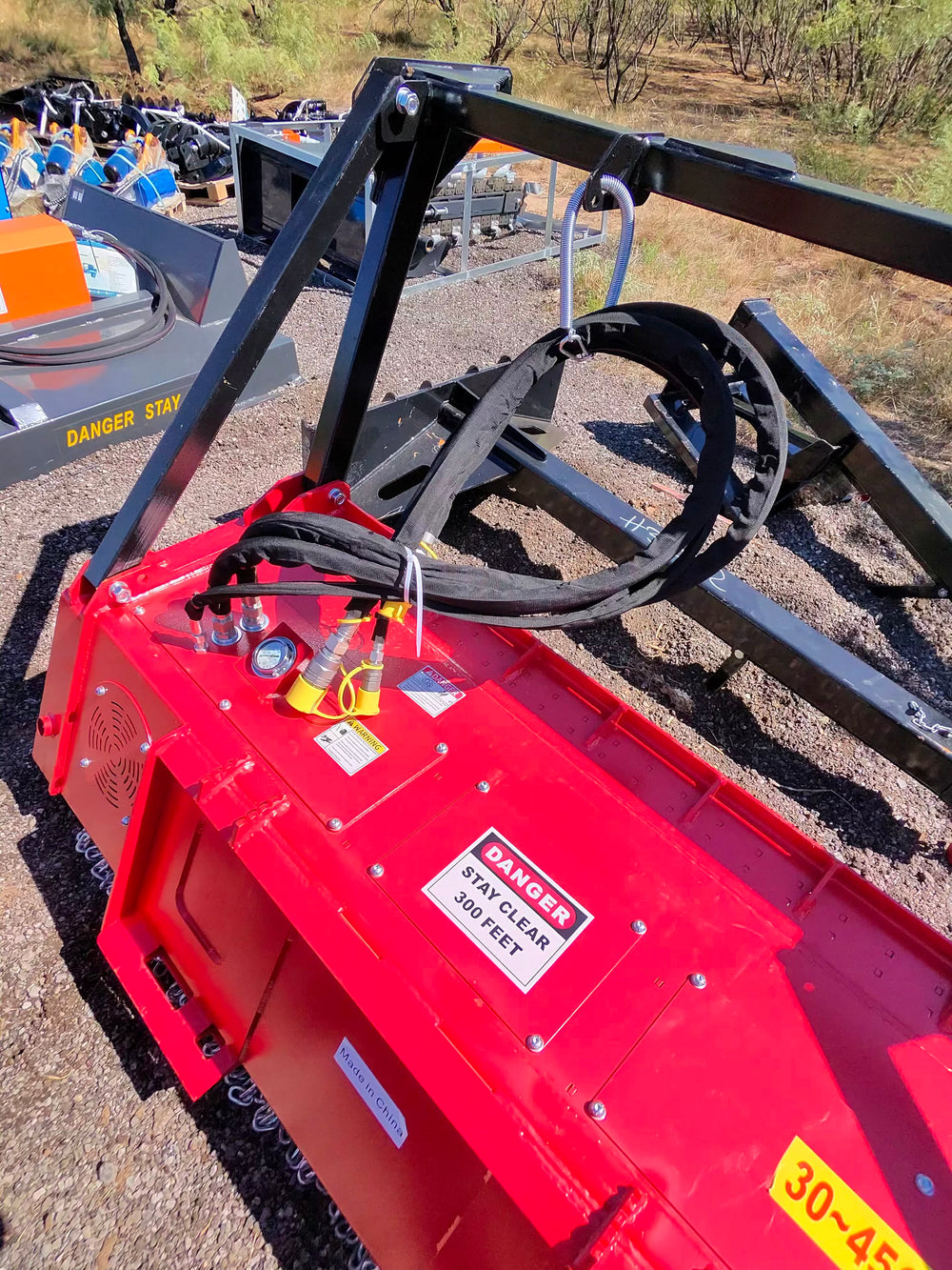 2026 Raytree RMBD72S 72 in. High Flow Drum Mulcher - Skid Steer