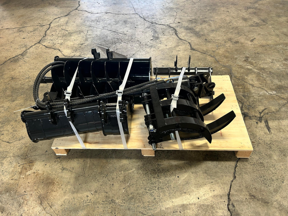 AGT 12EX-ATA Mini Excavator Attachment Set