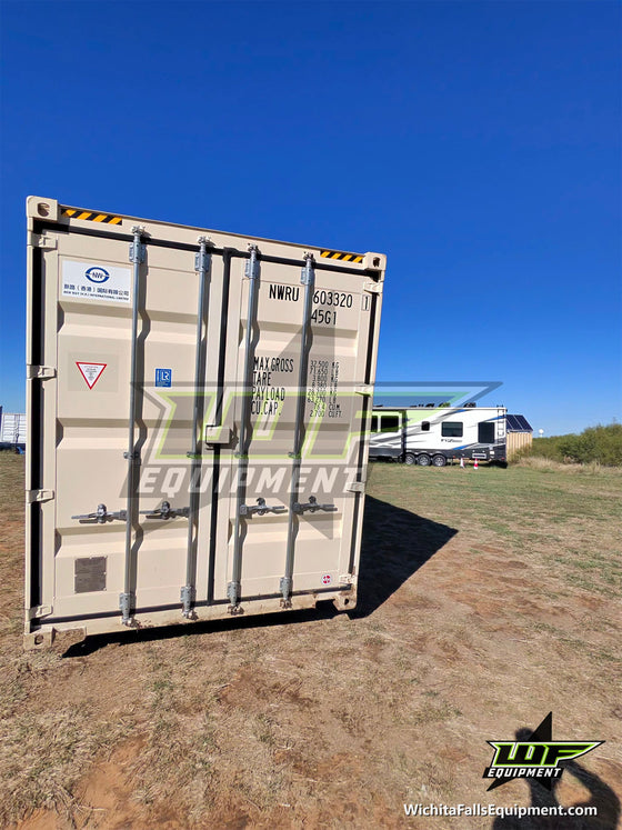 40ft High Cube One-Trip Shipping Container