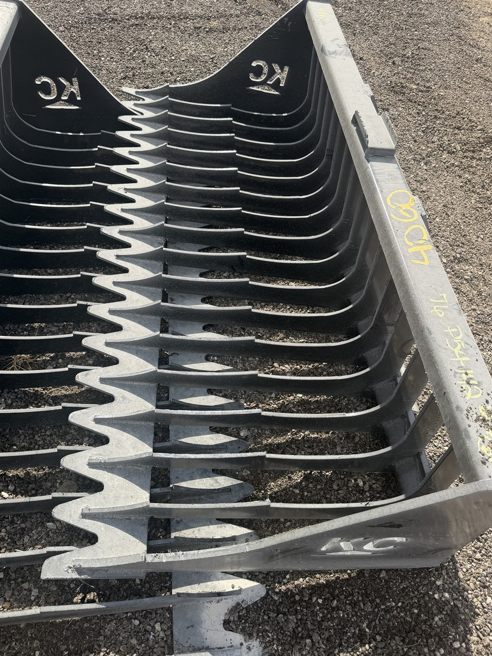 KC 72 in. Rock Bucket - Skid Steer