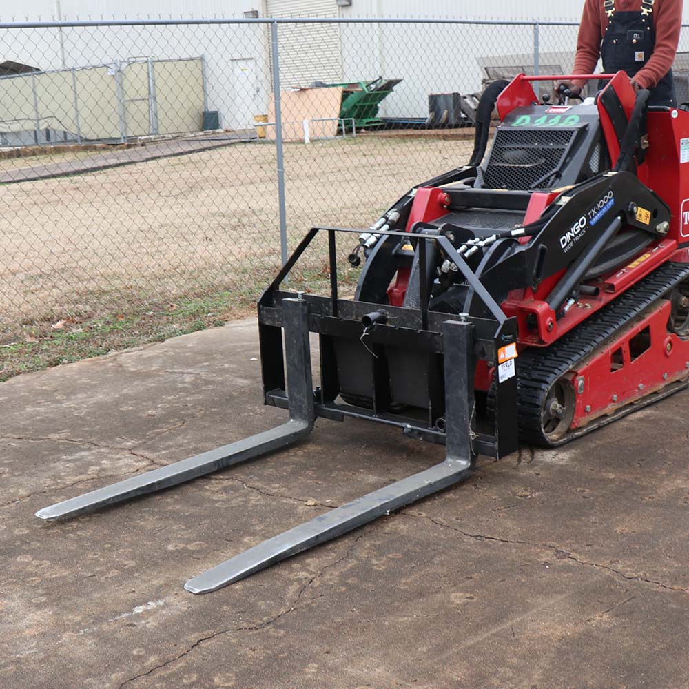 Titan Mini Skid Steer Pallet Fork Frame 42 in. Blades