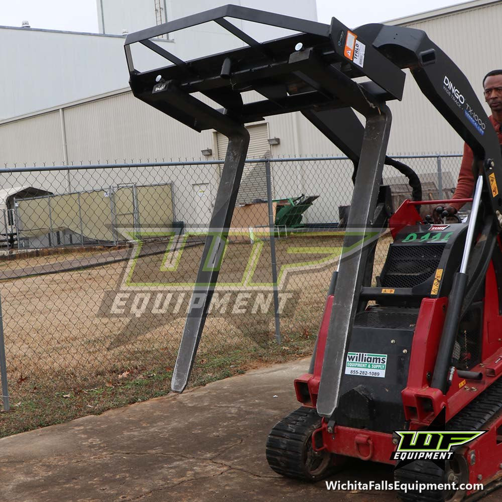 Titan Mini Skid Steer Pallet Fork Frame 42 in. Blades