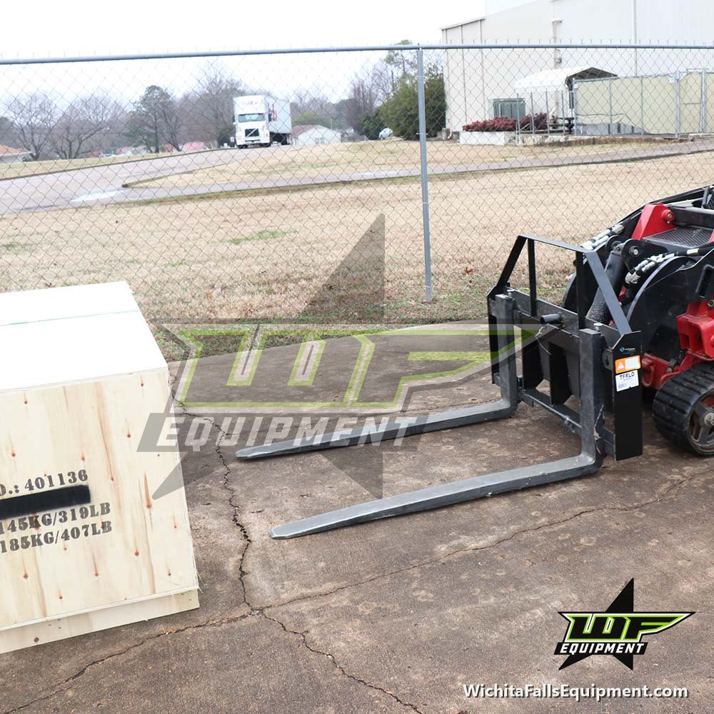 Titan Mini Skid Steer Pallet Fork Frame 42 in. Blades