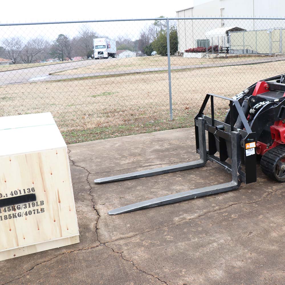 Titan Mini Skid Steer Pallet Fork Frame 42 in. Blades