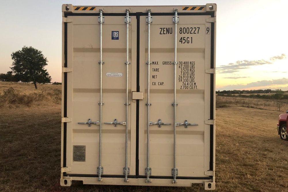 40ft High Cube One-Trip Shipping Container