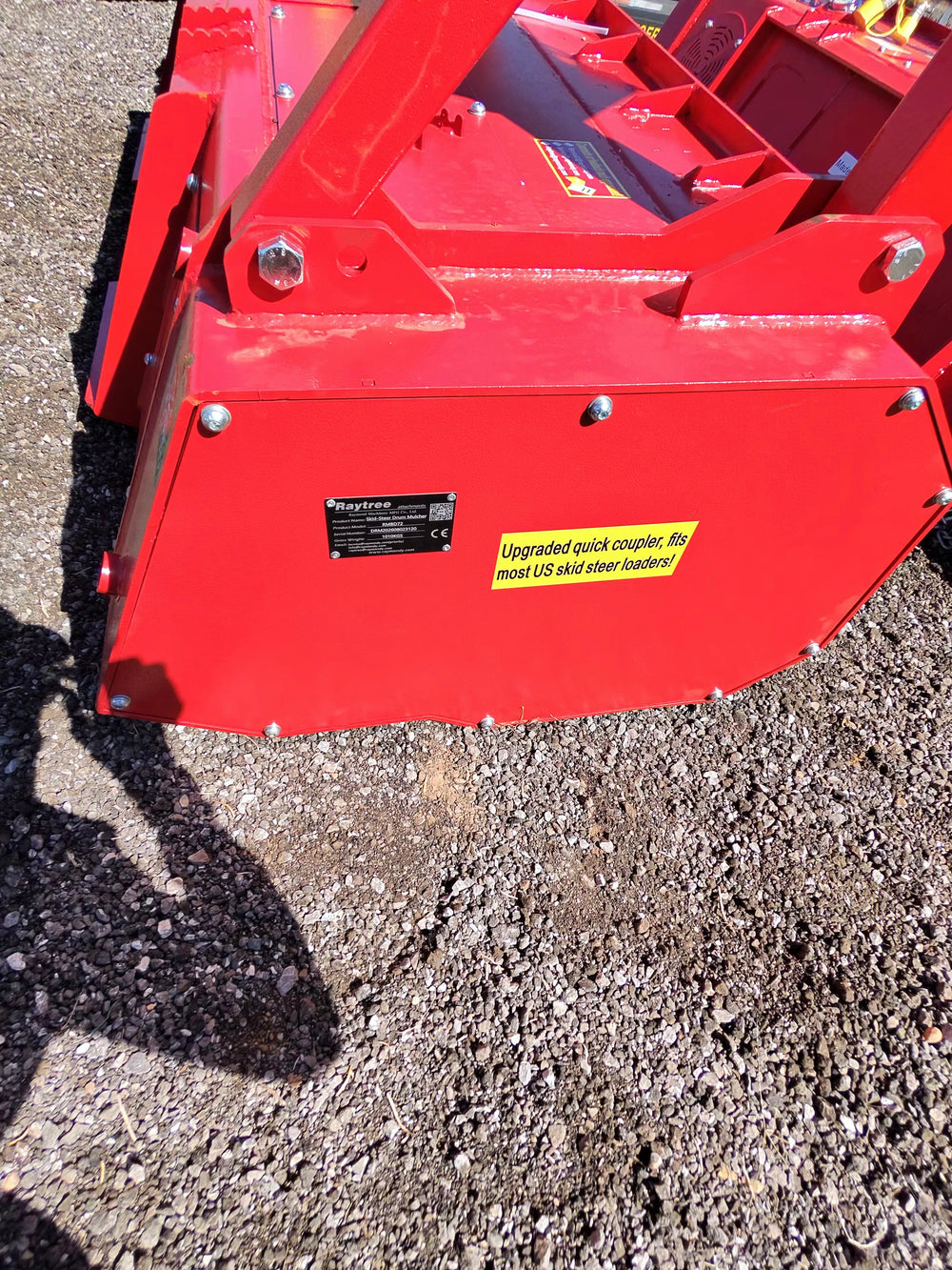 2026 Raytree RMBD72S 72 in. High Flow Drum Mulcher - Skid Steer