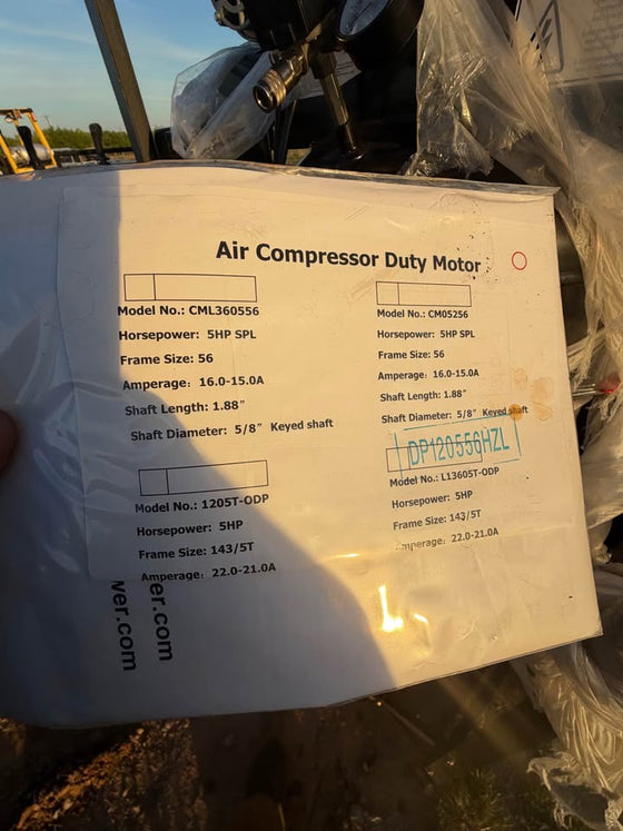 60 Gallon ATS Electric Air Compressor