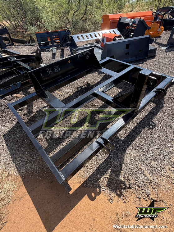 72 in. land plane leveler for skid steer or three point tractor