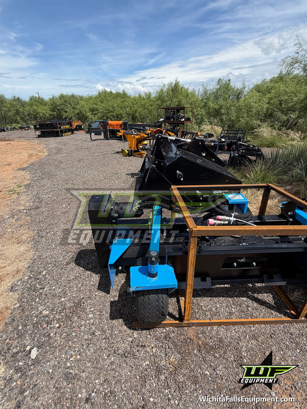 Raytree RMSC78 Soil Conditioner / Power Rake - Skid Steer
