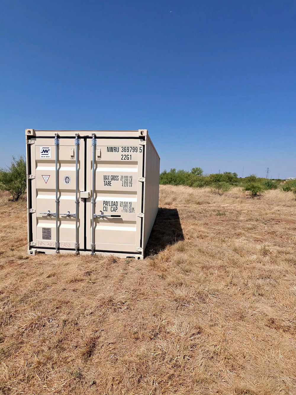 20ft 1 Trip Container