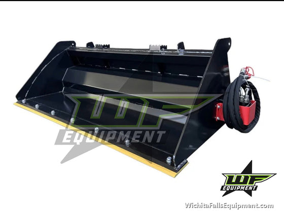 Raytree 72 in. Power Rake Hydra Bucket - Skid Steer
