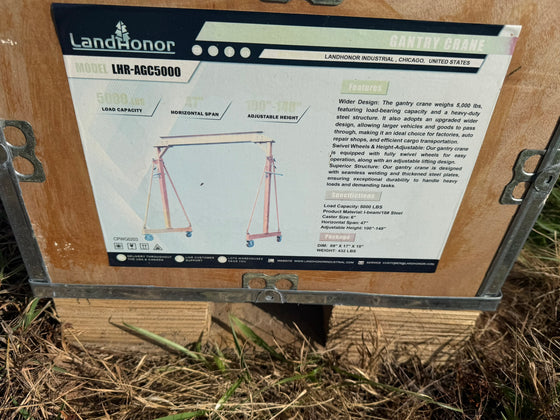 LandHonor LHB-60GC5000 Gantry Crane