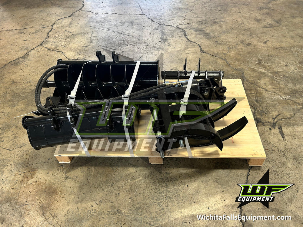 AGT 12EX-ATA Mini Excavator Attachment Set