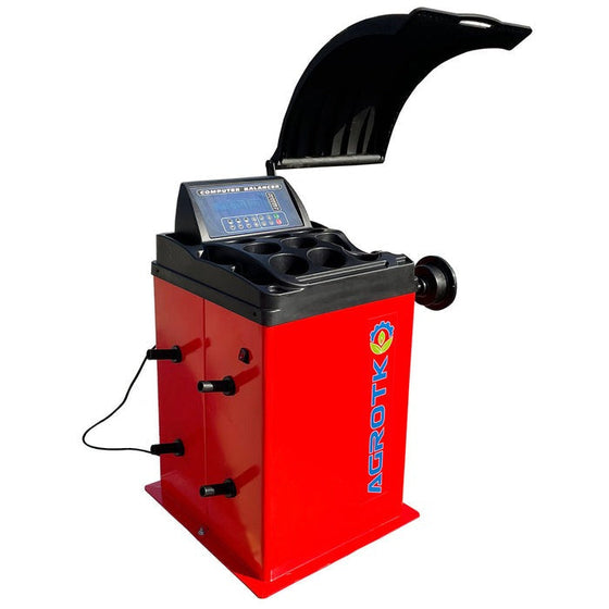 AGT WB24 wheel balancer with protection hood