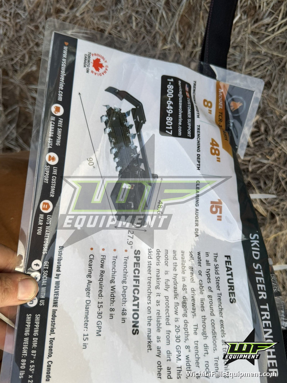 2026 Wolverine TCR-12-48H Trencher