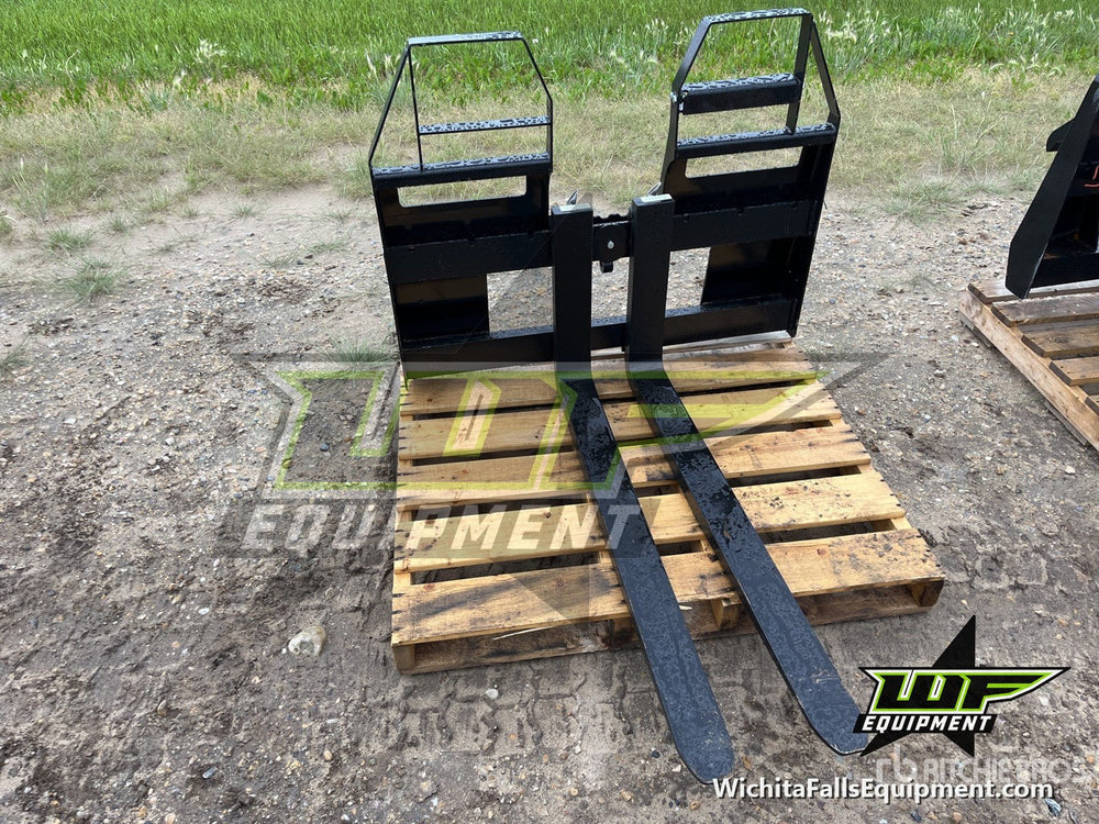 Skid Steer Pallet Forks - 6,600 lb Capacity