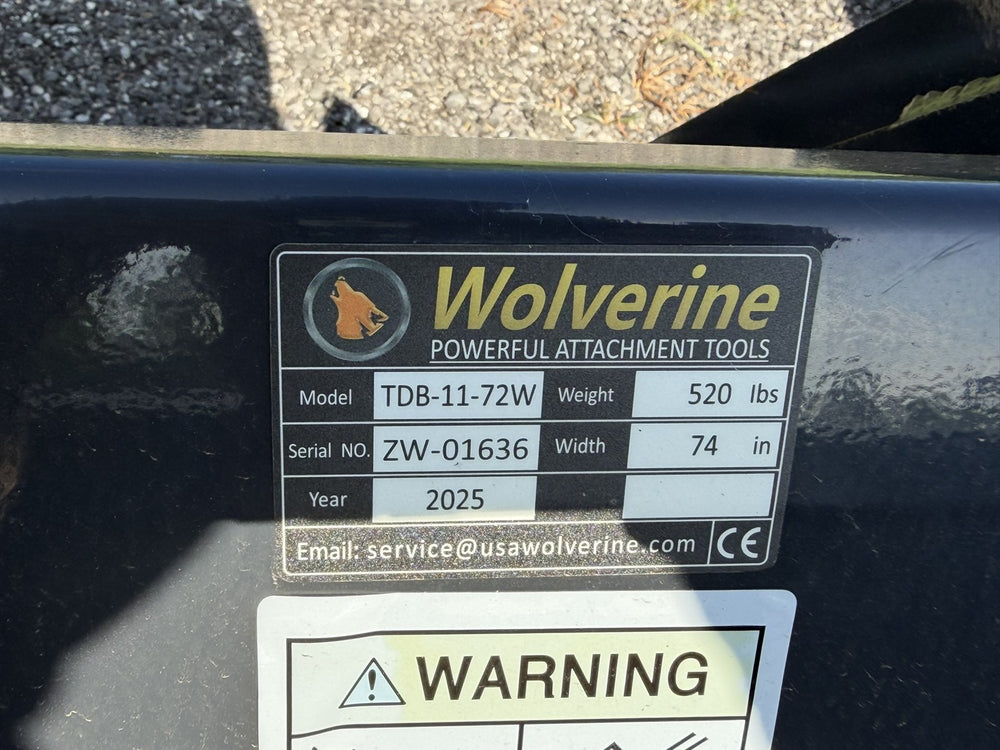 74 in. Track Duty Bucket - Skid Steer